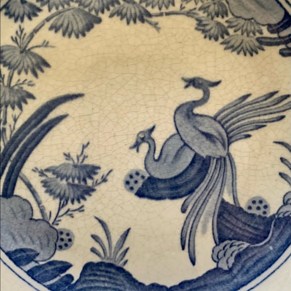 Old Chelsea Furnivals Blue and White Bowl - Picture 4 of 4